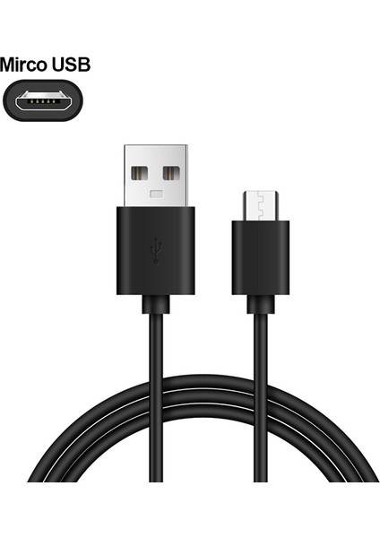 Mikro USB Kablosu Hızlı Şarj Veri Kablosu Kulaklık Android Cep Telefonu Kablosu Mikro USB Veri Kablosu (Yurt Dışından)