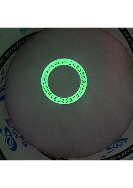 Yeşil Aydınlık Tarih Disk Tamir Parçaları NH35 Hareketi Arapça Yazı Tipi Gece Lambası Takvim Disk Aksesuarları (Yurt Dışından) modelleri