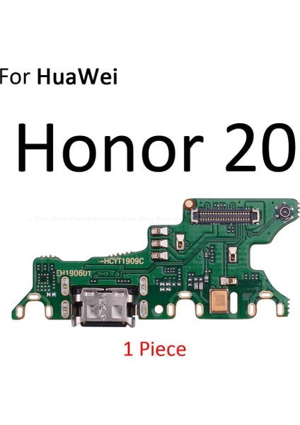 Konektör Şarj Kurulu USB Şarj Portu Dock Fiş Flex Kablo Huawei Onur 9 8 8c 8x 10I Görünüm 20 20S 20E 10 Pro Lite (Yurt Dışından)