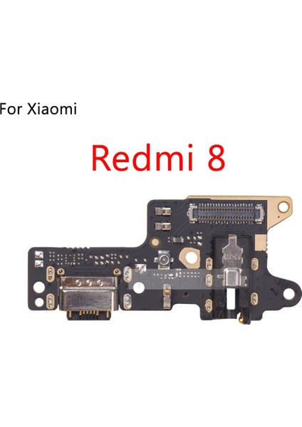Şarj Bağlantı Noktası Konektörü Kurulu Parçaları Flex Kablo Xiaomi Redmi Not 8 8 Pro Için Mikrofon Mikrofonlu (Yurt Dışından)