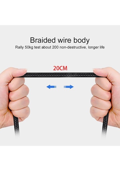 20CM USB Kablosu iPhone Için C Tipi Kısa 2.4A Hızlı Şarj Kablosu Dirsek 90 Derece USB C Mikro USB Veri Kablosu Tüm Akıllı Telefonlar Için (Yurt Dışından)