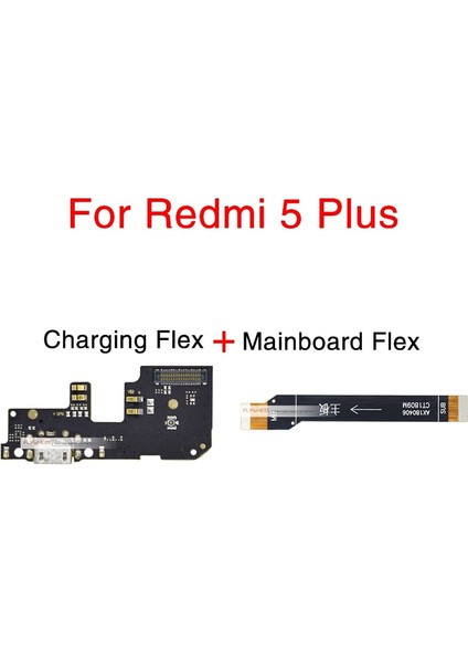 Adet Ana Anakart Konektörü LCD Ekran Flex Kablo Xiaomi Redmi Için 5 5A 5 Artı USB Şarj Aleti Şarj USB Bağlantı Noktası Yuva Konnektörü (Yurt Dışından) fırsatları
