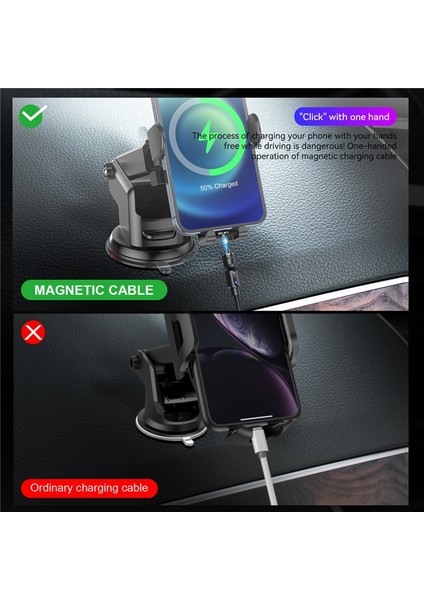 M 2 M Manyetik Kablo USB Tip C Huawei P50 P40 Pro USB C Kablosu Mikro Hızlı Şarj Mıknatıs Şarj Cihazı IPhone 0.5 M (Yurt Dışından)