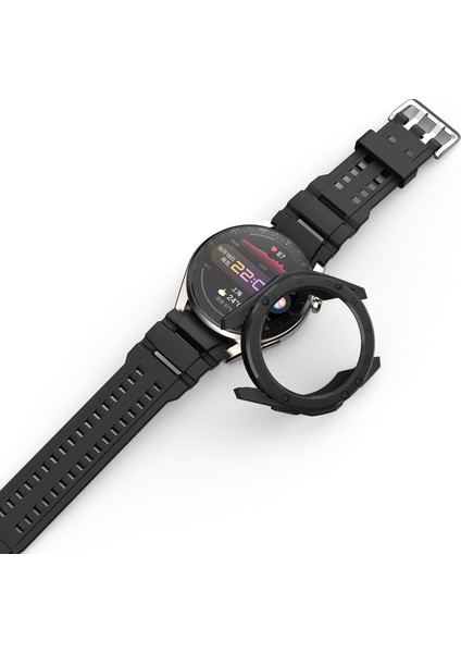 Huaweı Watch 3 Pro Watch Çerçeve Koruyucu Kabuk Için Yumuşak Silikon Saat Kılıfı (Yurt Dışından) fırsatları