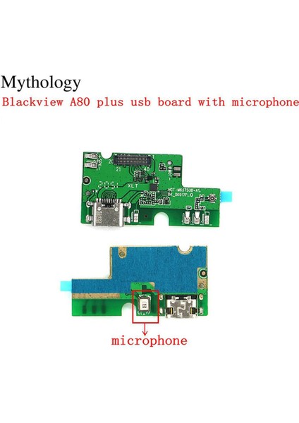 Blackview A80 Plus Için Orijinal USB Kartı Mikrofon Flex Kablo Yuva Konnektörü 6.49 (Yurt Dışından)
