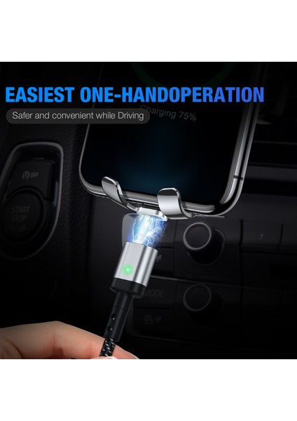 Suntaiho 3A Manyetik Kablo Mikro USB Tip C Manyetik Şarj Kablosu Manyetik Şarj Cihazı iPhone Samsung Xiaomi Veri Kablosu Kablosu (Yurt Dışından) fırsatları