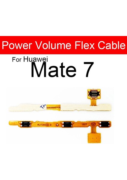 Güç Hacmi Flex Kablo Huawei Mate 7 8 9 10 20 20X 30 S Lite Pro Max Yan Güç Ses Düğmeleri Şerit Kablo Kablo Tamir (Yurt Dışından) fiyatları