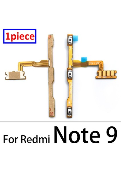Ses Düğmesi Güç Anahtarı Açma Kapama Düğmesi Flex Kablo Xiaomi Redmi Için Not 3 4 4x 5 5A 6 7 8 8t 9 9t 10 Pro 9s 5g Güç Tuşu (Yurt Dışından) modelleri