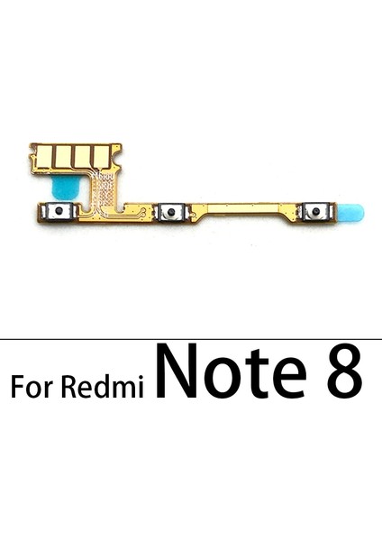 Ses Düğmesi Güç Anahtarı Açma Kapama Düğmesi Flex Kablo Xiaomi Redmi Için Not 3 4 4x 5 5A 6 7 8 8t 9 9t 10 Pro 9s 5g Güç Tuşu (Yurt Dışından) fırsatları