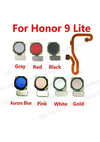 Dokunmatik Kimlik Parmak Izi Sensörü Tarayıcı Konektörü Ev Dönüş Düğmesi Anahtar Flex Kablo Huawei Onur 9 Lite (Yurt Dışından)