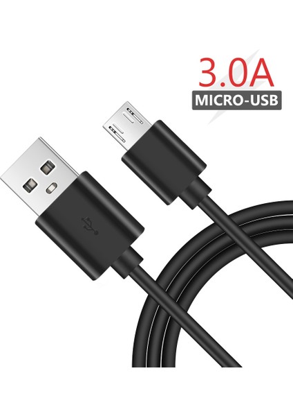 0.25/1/1.5/2/3 M Mikro USB Kablosu Hızlı Şarj Veri Kablosu Şarj Adaptörü Samsung Xiaomi Huawei Android Telefon Mikro USB Kabloları (Yurt Dışından)