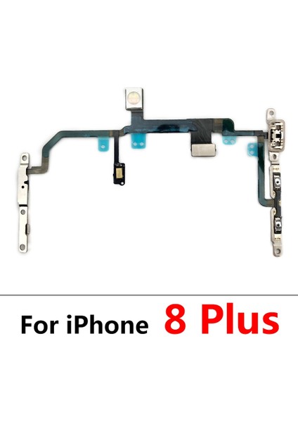 Yeni Güç Flex Kablo IPhone 7 8 Artı x Xr Xs Max Sessiz Ses Anahtarı Açma Kapama Düğmesi Anahtar Yedek Parçalar (Yurt Dışından) indirimleri