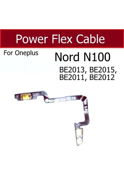 Ses Güç Sessiz Flex Kablo Oneplus 1+ Nord Nord N10 N100 N200 5g Açık Kapalı Güç Ses Anahtarı Yan Düğme Flex Şerit Parçaları (Yurt Dışından)