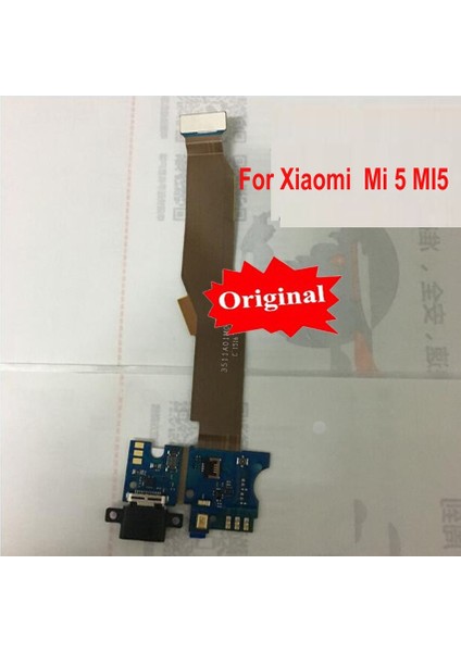 100% Gerçek Orijinal En Iyi Mi 5 5 S 5c USB Girişli Şarj Cihazı Ana Şerit Kurulu Fpc Şarj Flex Kablo Xiaomi Mi5 MI5S MI5C MI5S Artı (Yurt Dışından)