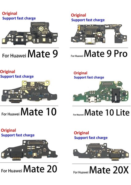 USB Şarj Portu Kurulu Flex Kablo Konektörü Huawei Mate 9 10 20 30 Lite Pro Mikrofon Modülü (Yurt Dışından)