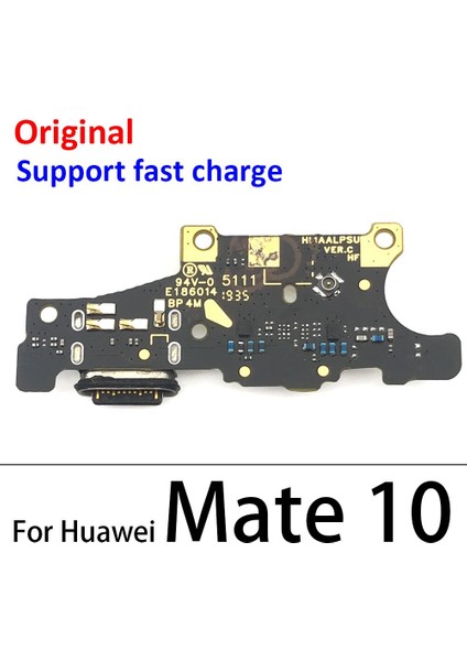 USB Şarj Portu Kurulu Flex Kablo Konektörü Huawei Mate 9 10 20 30 Lite Pro Mikrofon Modülü (Yurt Dışından)