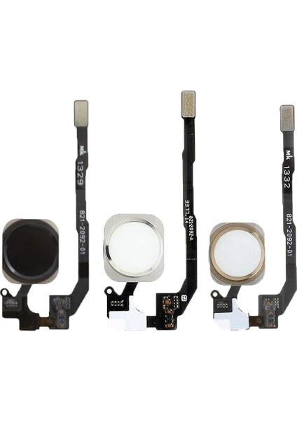 Mhcazt Ana Sayfa Düğmesi Anahtar Flex Kablo Metal + Metal Braket + iPhone 5 5c 5s / Se Için Kauçuk Conta (Yurt Dışından) fırsatları