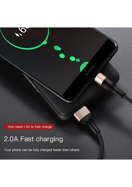 Hoco Cep Telefonu Kabloları USB Tip C Kablo 2A Usb-C Kablo Hızlı Şarj Veri Kablosu Samsung S9 Xiaomi Mi 8 Huawei P20 Lite (Yurt Dışından)