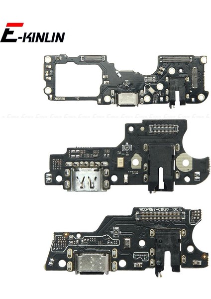 Şarj Cihazı USB Dock Şarj Standı Bağlantı Noktası Kurulu Mic Flex Kablo ile Oppo Realme Için Gt Master Neo Narzo 30 5g C17 C15 C12 C11 C3 C2 (Yurt Dışından)
