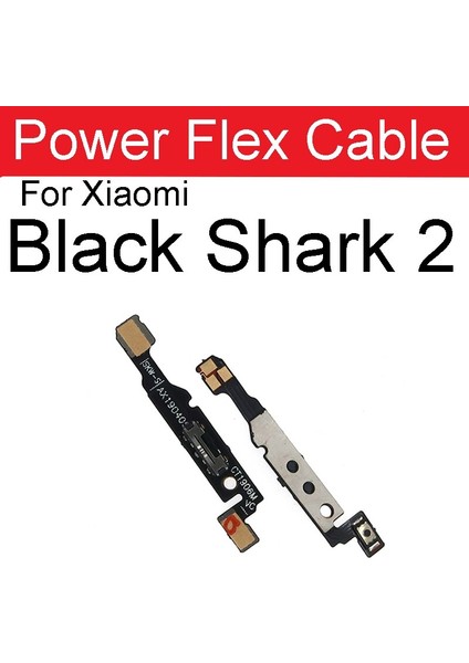 Güç Anahtarı Ses Kontrolü Yan Düğme Flex Kablo Şerit Xiaomi Black Shark 1 2 3 3s 4 Blackshark 2 3 4 Pro Yan Anahtar Onarım (Yurt Dışından)