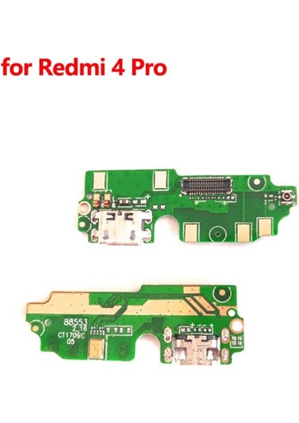 Xiaomi Redmi Için 4A 4 4x 4pro Yedek Mikrofon Modülü + USB Şarj Portu Kurulu Flex Kablo Redmi Not 4 4x Onarım Parçaları (Yurt Dışından)