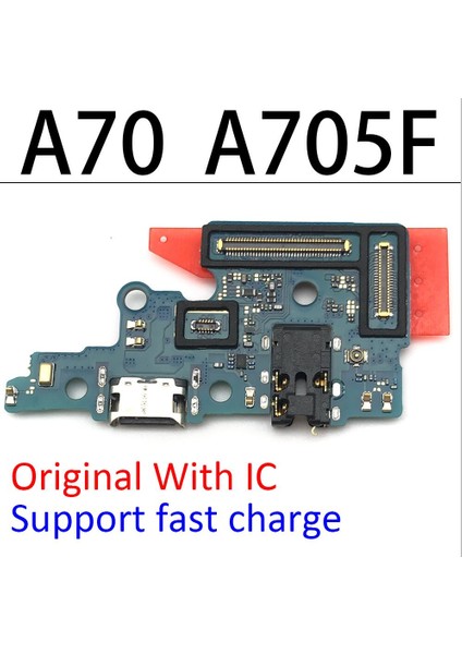 USB Şarj Portu Konnektörü Flex Kablo Samsung A10 A20 A30 A40 A50 A30 A60 A70 A01 A11 A21S A31 A41 A51 A71 A7 A9 2018 (Yurt Dışından)