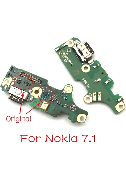 Şarj Cihazı Kurulu Flex Nokia 7.1 Nokia 7 2018 Için TA-1095 USB Bağlantı Noktası Konnektörü Dock Şarj Şerit Kablo (Yurt Dışından) indirimleri