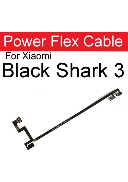 Güç Anahtarı Ses Kontrolü Yan Düğme Flex Kablo Şerit Xiaomi Black Shark 1 2 3 3s 4 Blackshark 2 3 4 Pro Yan Anahtar Onarım (Yurt Dışından)
