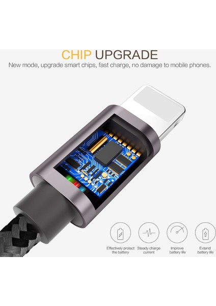 Pzoz USB Kablosu iphone Şarj Cihazı Için Hızlı Kablo USB iphone 13 Mini 12 11 Pro Max x Xs Xr 7 8 Artı Se iPad Air 10.2 Mini 4 5 6 (Yurt Dışından) fırsatları
