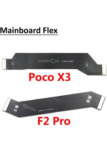 Yeni Ana Anakart Flex Kablo Xiaomi Mi Poco X3 Nfc Küresel Sürüm F3 / Mi 10T 11T Lite / Poco F2 Pro / Mi 10 11 Lite (Yurt Dışından)