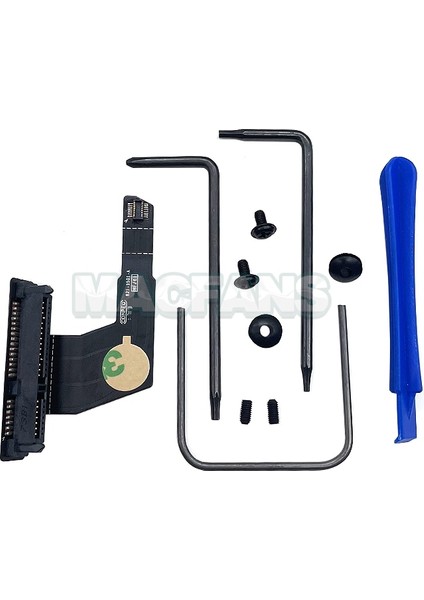 Yenı A1347 SSD Sata Kablosu 821-1501-A Mac Mini SSD 2012 A1347 HDD Sunucu Sabit Disk 2nd Flex Kablo Kiti 922-9560 821-1347-A (Yurt Dışından)