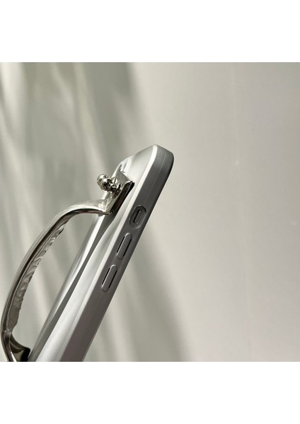 Yaratıcı Kapı Kolu Komik Kılıf iPhone 12 13 Pro Max Arka Telefon Kapak Için 12 11 Pro Max x Xs Xr 8 7 Artı Se 2020 Çapa (Yurt Dışından)