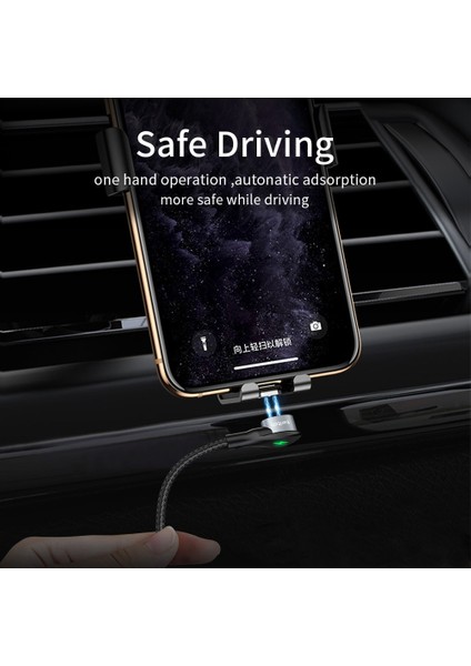 Twitch 90 Derece Manyetik Kablo Mikro USB C Tipi Şarj Kablosu iphone Samsung 3A Hızlı Mıknatıs Şarj Veri Kablosu USB C Kablosu (Yurt Dışından) indirimleri