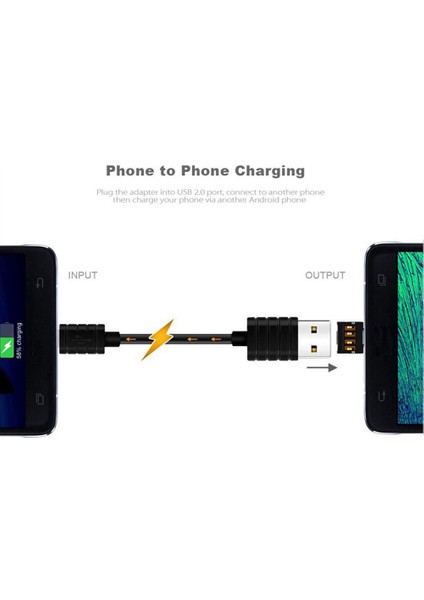 Adet/takım Usb-C 3.1 Tip C Erkek - Telefonlar Için USB Dişi Otg Adaptörü (Yurt Dışından)