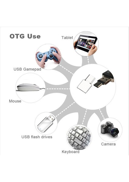 Adet/takım Usb-C 3.1 Tip C Erkek - Telefonlar Için USB Dişi Otg Adaptörü (Yurt Dışından)