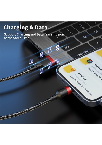 Uslıon 3A Hızlı Şarj USB Kablosu Mikro Tip C Mıknatıslı Cep Telefonu Manyetik Veri USB Şarj Aleti Xiaomi Samsung Için Iphone 11 Xr (Yurt Dışından)