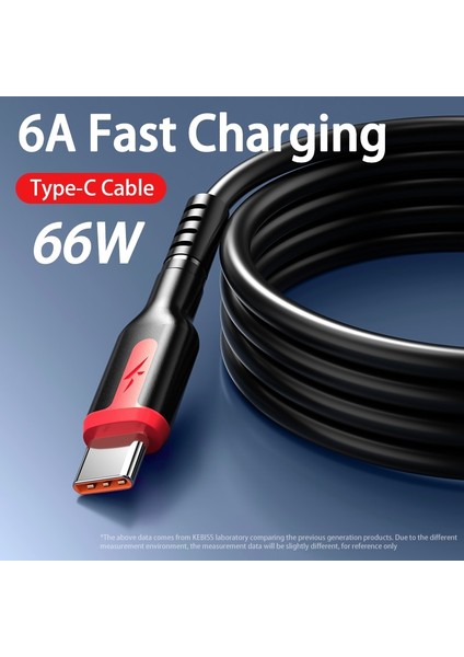 6A Hızlı Şarj Tipi C Kablo Için Huawei P40 MATE40 Xiaomi Mi 12 Pro Redmi Poco Cep Telefonu Aksesuarları Şarj Cihazı USB C Kablosu (Yurt Dışından)