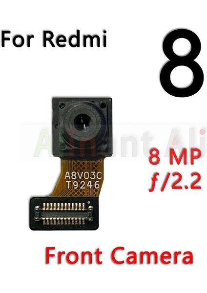 Orijinal Küçük Ön Kamera Modülü Şerit Flex Kablo Xiaomi Redmi Için Not 6 7 8 9 6A 7A 8A 9A Artı Lite K20 Pro (Yurt Dışından)