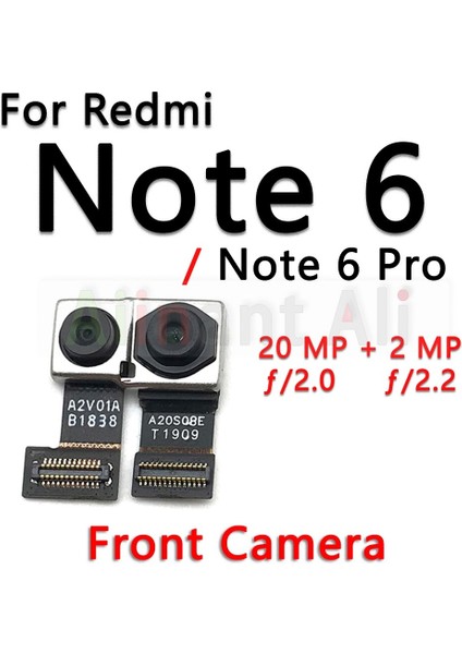 Orijinal Küçük Ön Kamera Modülü Şerit Flex Kablo Xiaomi Redmi Için Not 6 7 8 9 6A 7A 8A 9A Artı Lite K20 Pro (Yurt Dışından)