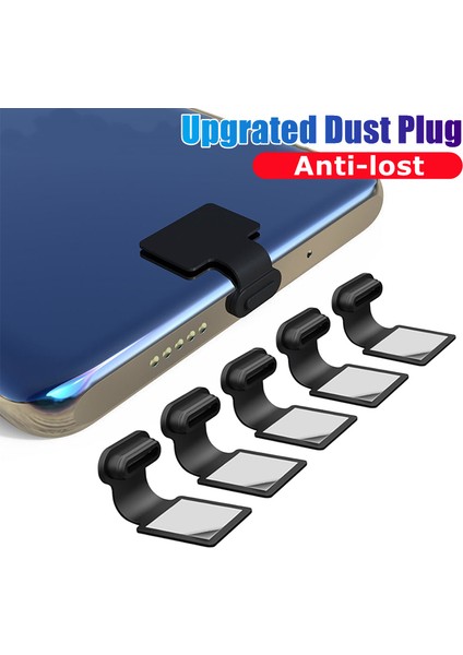 Kayıpsız Silikon Telefon Toz Fişi - Şarj Bağlantı Noktası Tip-C Mirco USB Şarj Bağlantı Noktası Toz Tıkaçları Koruyucu - iPhone Için Toz Geçirmez Kapak (Yurt Dışından) fiyatları