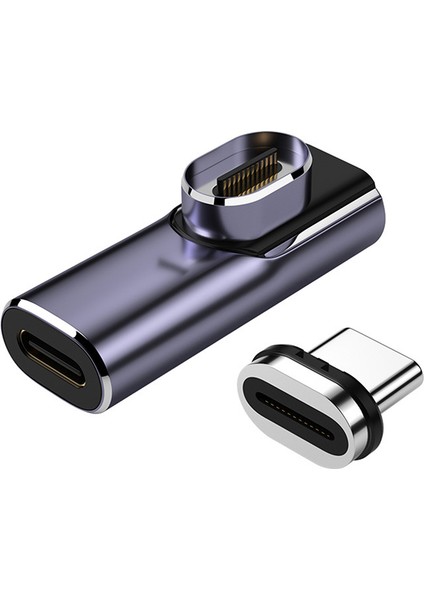 Tip-C Manyetik Adaptör USB 4.0 C Erkek Tip-C Dişi Dönüştürücü Kablo Manyetik Dirsek 40GB Konnektör (Yurt Dışından) indirimleri