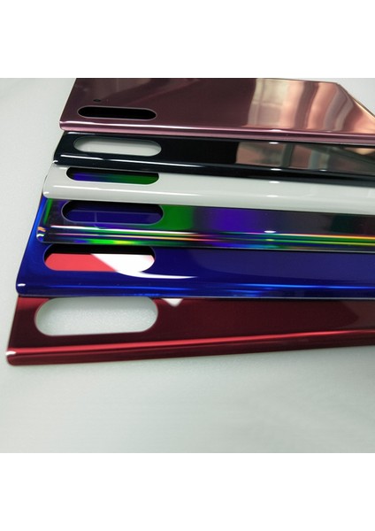 Samsung Galaxy Note 10 Artı Arka Pil Kapağı Cam Arka Kapı Konut Kapak Yedek Telefon Kılıfı Için NOTE10 Artı Not 10+ (Yurt Dışından) fiyatları