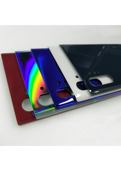 Samsung Galaxy Note 10 Artı Arka Pil Kapağı Cam Arka Kapı Konut Kapak Yedek Telefon Kılıfı Için NOTE10 Artı Not 10+ (Yurt Dışından) fırsatları