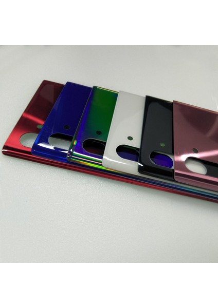 Samsung Galaxy Note 10 Artı Arka Pil Kapağı Cam Arka Kapı Konut Kapak Yedek Telefon Kılıfı Için NOTE10 Artı Not 10+ (Yurt Dışından) indirimleri