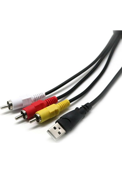 Rca Erkek - USB Dişi Aux Ses Video Kamera Adaptörü Av Dönüştürücü Kablosu (Yurt Dışından) modelleri