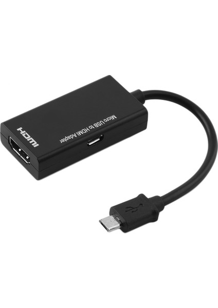 Mikro USB - HDMI Adaptör Kablosu Dönüştürücü Adaptör Mini Displayport - HDMI (Yurt Dışından)