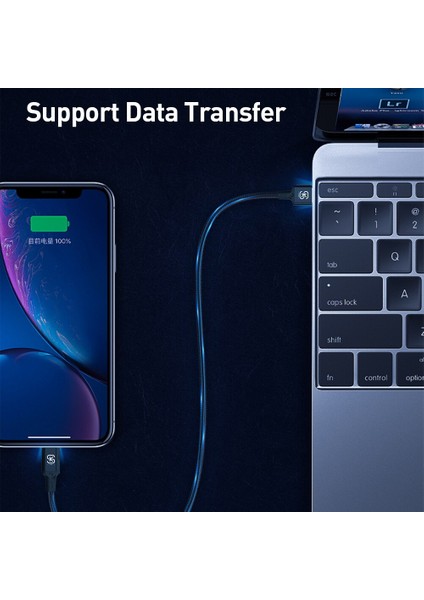 Sıkaı 11 Gen 5A Manyetik Kablo iPhone Xiaomi Oppo Hızlı Şarj USB Kablosu Manyetik Şarj Kablosu Kablosu Samsung Huawei Için (Yurt Dışından) fırsatları