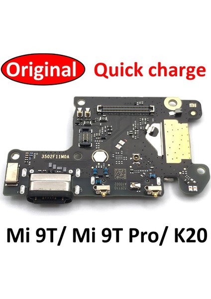 Orijinal Redmi Için K20 Pro USB Girişli Şarj Cihazı Dock Fiş Konnektörü Şarj Kurulu Flex Kablo Için Xiaomi Mi 9t Pro Mikrofon Kurulu (Yurt Dışından)