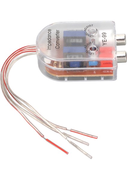 Ses Empedans Dönüştürücü, CD VCD DVD Oynatıcı Için Pratik Stereo Yüksekten Alçak Adaptör Rca Kablo Çıkışı (Yurt Dışından) fiyatları