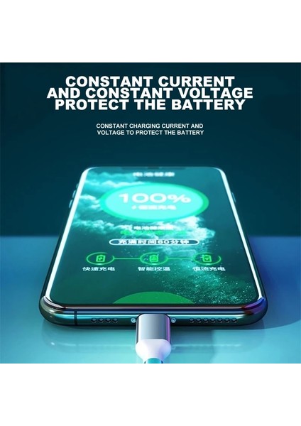 4A Manyetik Halat Şarj Telefon Kablosu iPhone 11 Samsung S22 Xiaomi Redmi Poco F3 Realme USB Tip C Veya Ios Yıldırım Kablosu (Yurt Dışından) fiyatları
